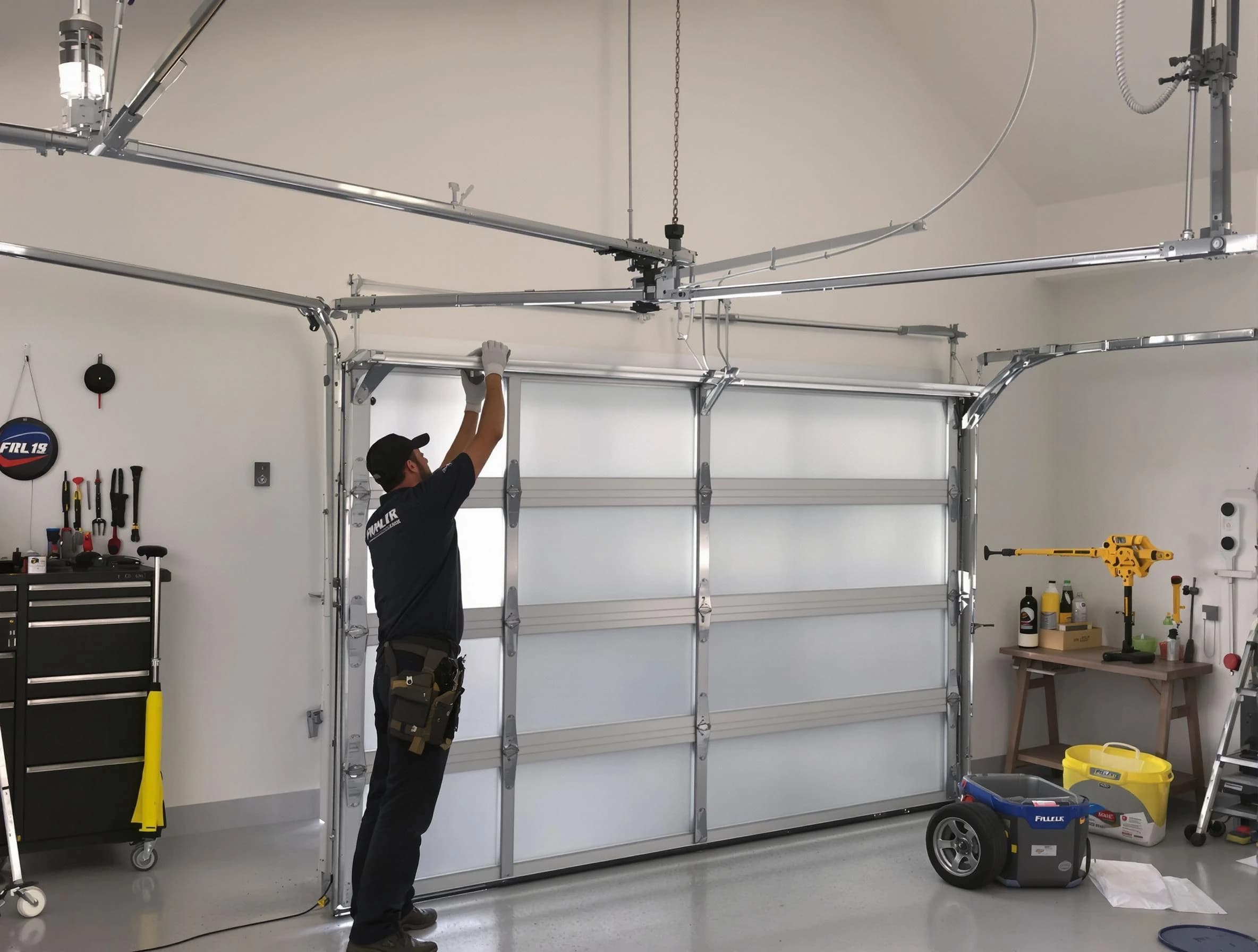 Los Ranchos de Albuquerque Garage Door Repair certified team performing precision garage door installation in Los Ranchos de Albuquerque