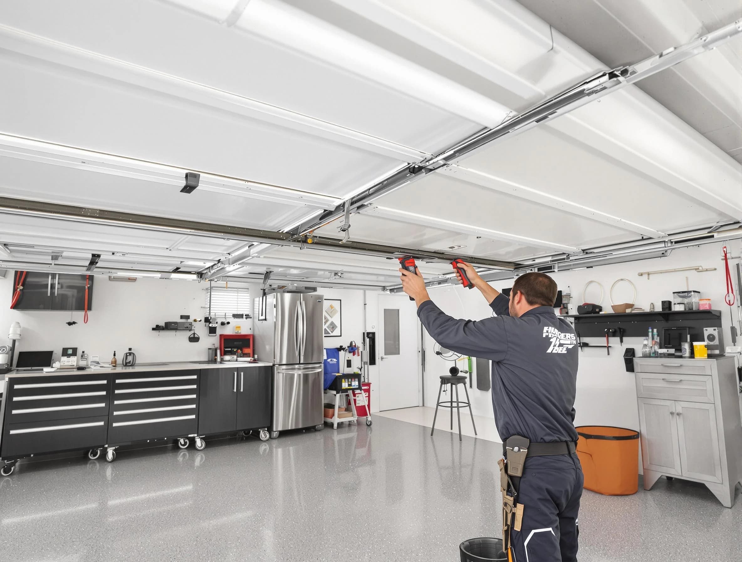 Overhead garage door repair service by Los Ranchos de Albuquerque Garage Door Repair in Los Ranchos de Albuquerque