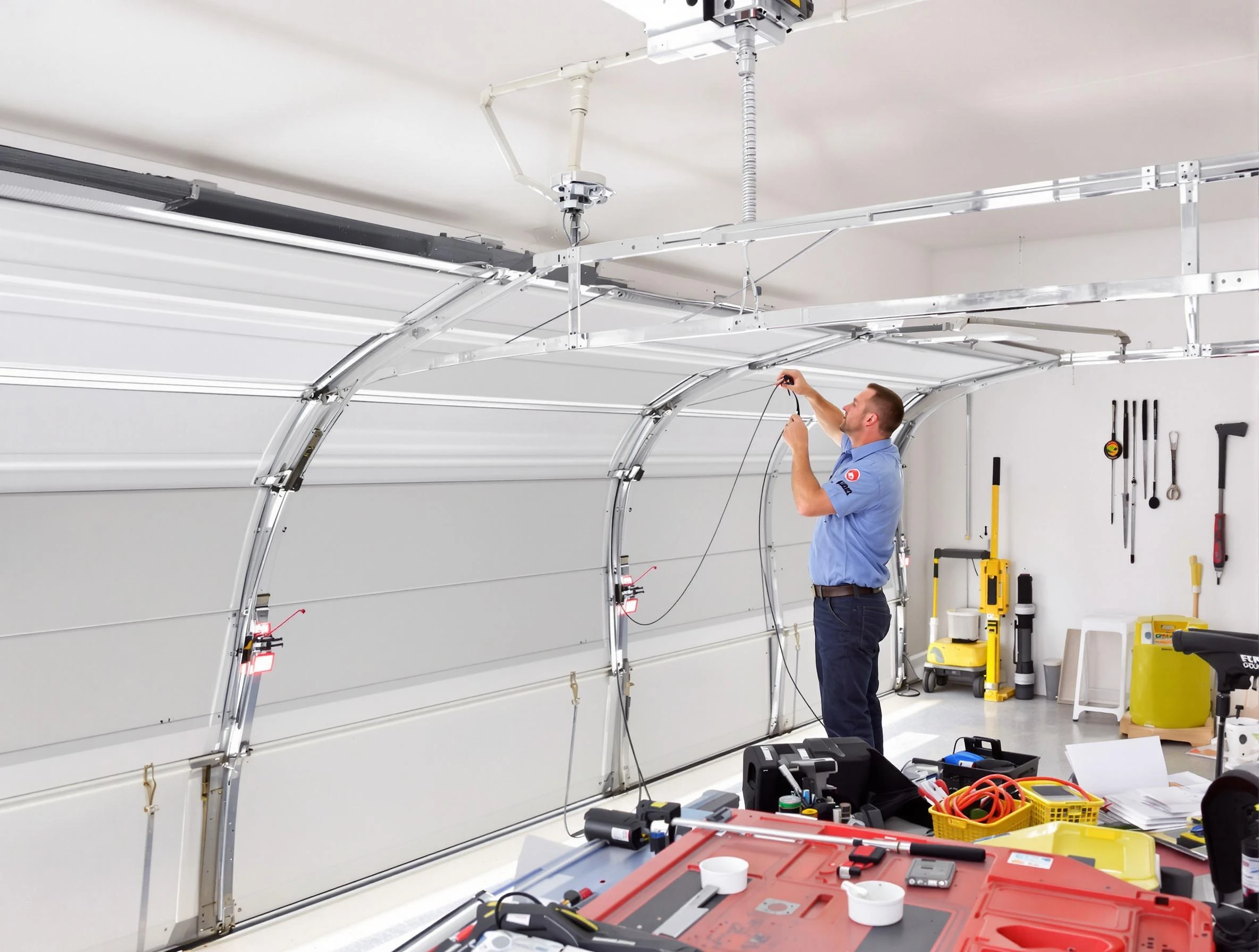 Garage door cable repair service by Los Ranchos de Albuquerque Garage Door Repair in Los Ranchos de Albuquerque