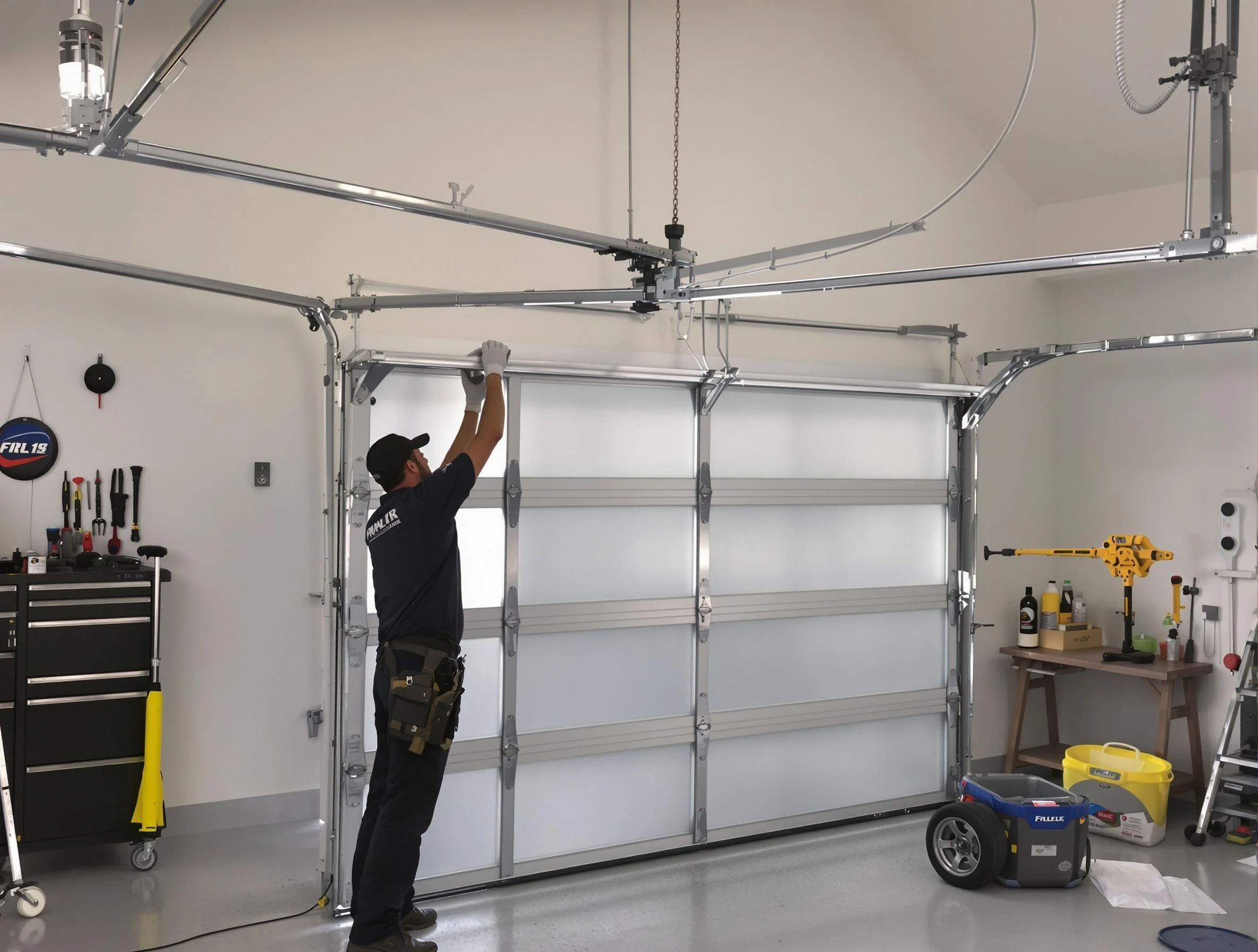 Los Ranchos de Albuquerque Garage Door Repair certified team performing precision garage door installation in Los Ranchos de Albuquerque