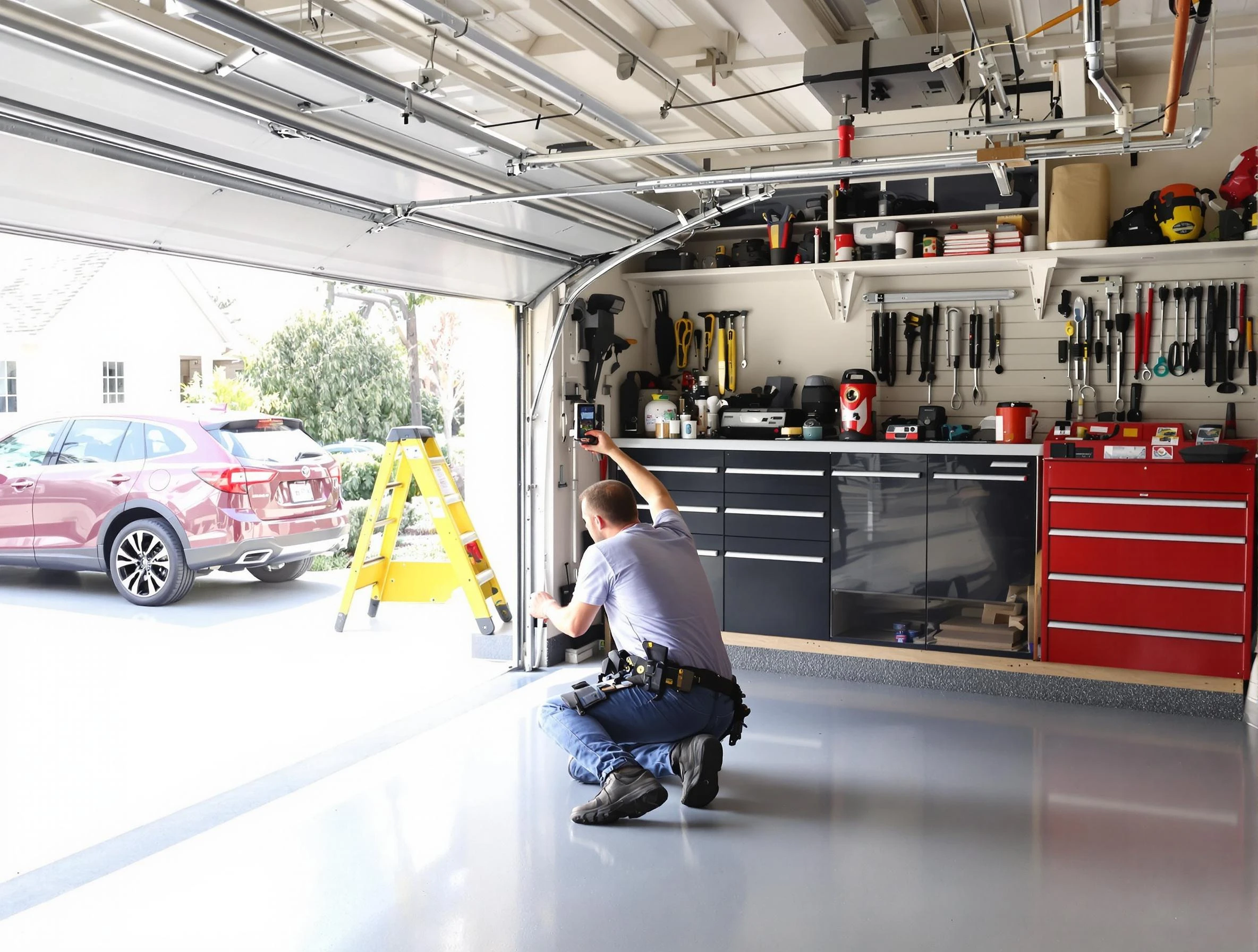 Local garage door repair service by Los Ranchos de Albuquerque Garage Door Repair in Los Ranchos de Albuquerque