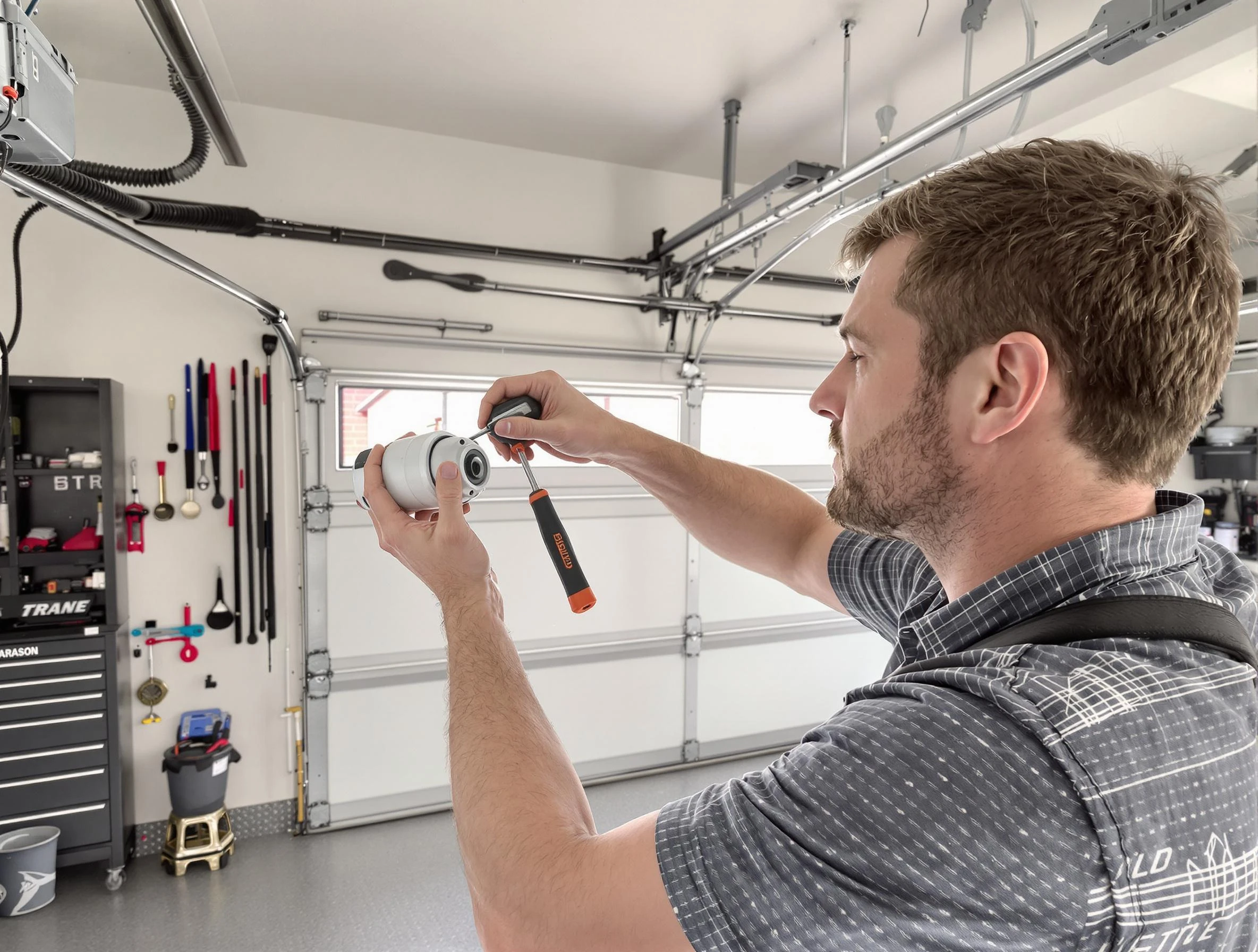 Garage door opener repair service by Los Ranchos de Albuquerque Garage Door Repair in Los Ranchos de Albuquerque