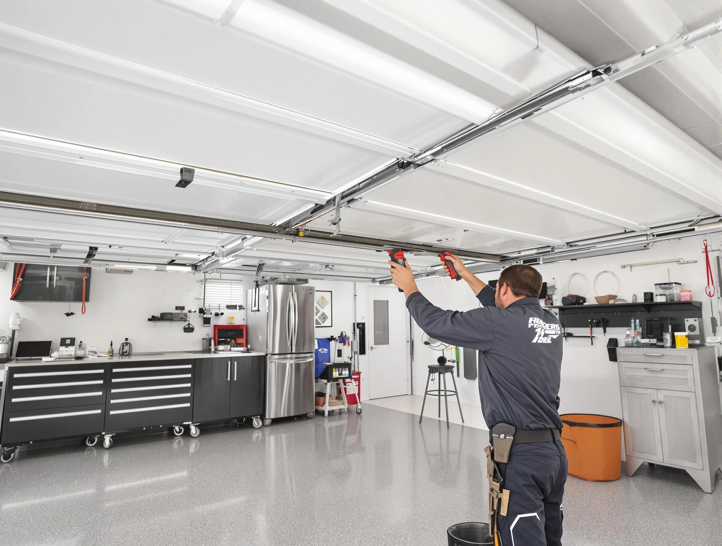Overhead garage door repair service by Los Ranchos de Albuquerque Garage Door Repair in Los Ranchos de Albuquerque